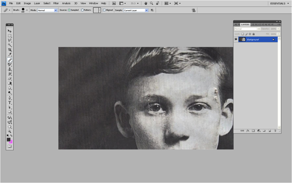 修圖教程!如何用PS修整和恢復老照片_ps教程自學網(www.16xx8.com) 修圖教程!如何用PS修整和恢復老照片