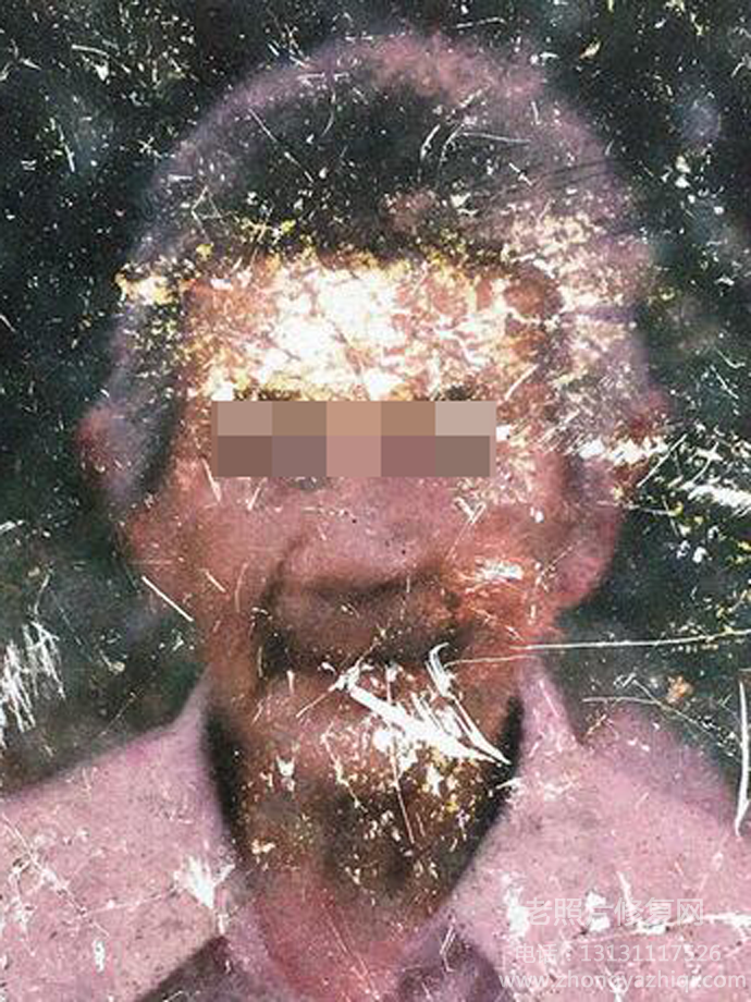 老照片的相紙材料有哪些，怎么修復上色模糊發霉老照片？